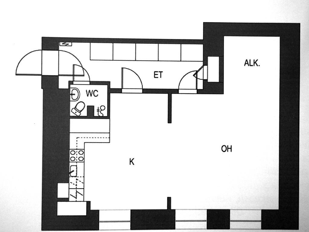 "Hatanpaeae" - Renovated 1Br Apartment In Historical Building & Central Location Tampere Dış mekan fotoğraf
